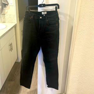Agolde Black Stretch Jeans